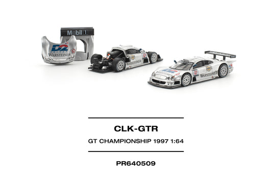 POP RACE 1:64 Mercedes-Benz AMG CLK GTR FIA GT Championship 1997 (PR640509) - Overview