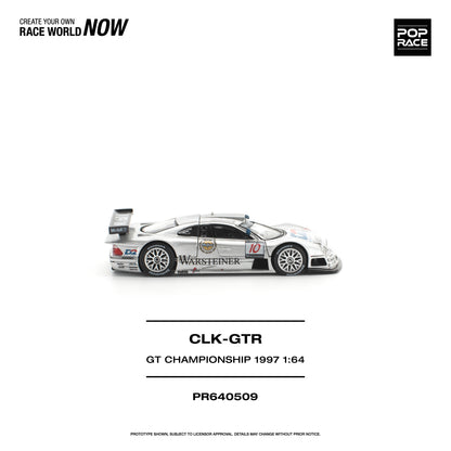 POP RACE 1:64 Mercedes-Benz AMG CLK GTR FIA GT Championship 1997 (PR640509) - Side view