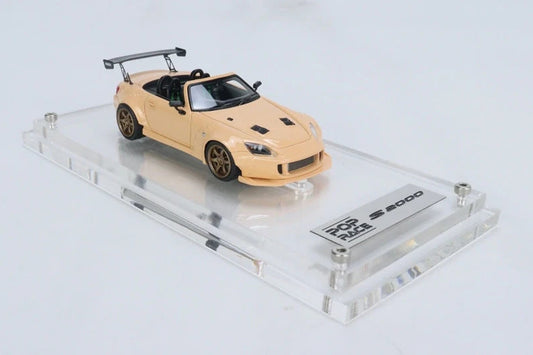 (PR64-S2000-YLO) (RESIN) S2000 Hong Kong Toy Car Salon Exclusive