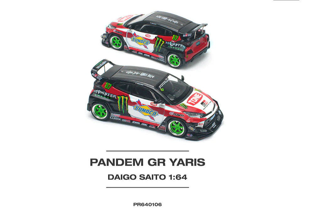 (Pre-Order) (PR640106) PANDEM GR YARIS DAIGO SAITO