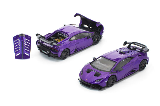 (Pre-Order)(PR640362) - LAMBORGHINI HURACAN STO VIOLA PASIFAE