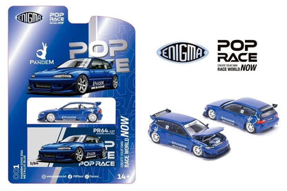 Pop Race x Enigma - Pandem Civic EG6 V1.5 (Metallic Blue) #001