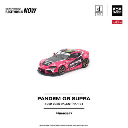 (Pre-Order)(PR640547) Pop Race PANDEM GR Supra FDJ2 Valentina Piaz