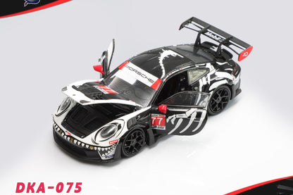 (Pre-Order) (DKA-075) Demon King - Porsche 911 GT3 RS - Petit Le Mans (Skeleton Rexy Livery)
