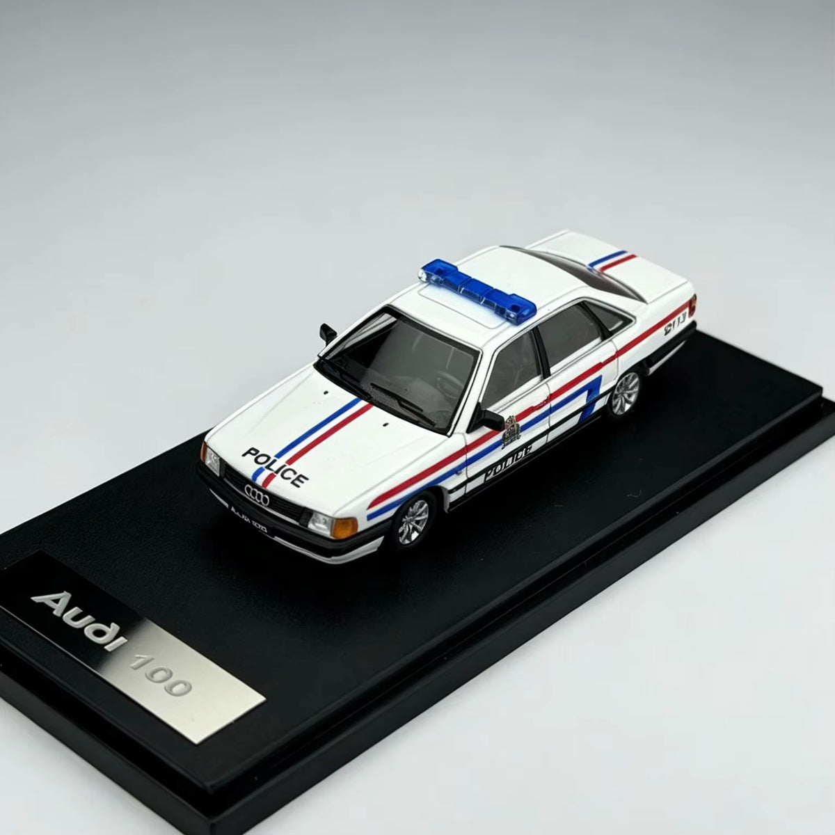 Rhino Model - Audi 100 C3 (1989) Police Car