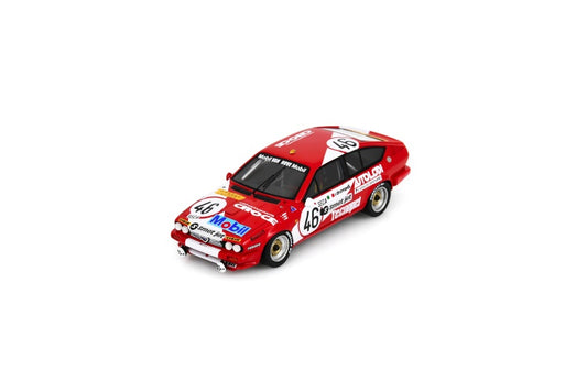 (Pre-Order) (SB542) Alfa Romeo GTV 6 No.46 14th 24H Spa 1982 (RESIN)