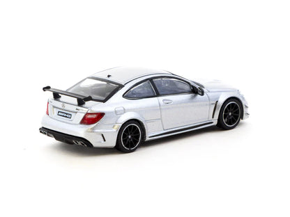 (T64G-009-SL) Mercedes-Benz C 63 AMG Coupé Black Series Silver Metallic