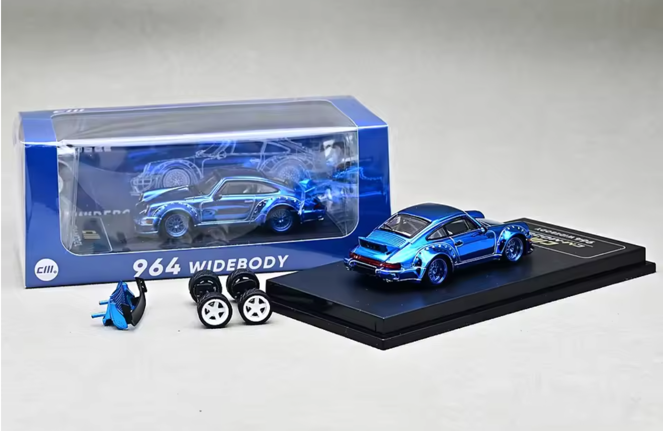 (Pre-Order) (CM64-964-ChormeBlue) RWB 964 - Chrome Blue