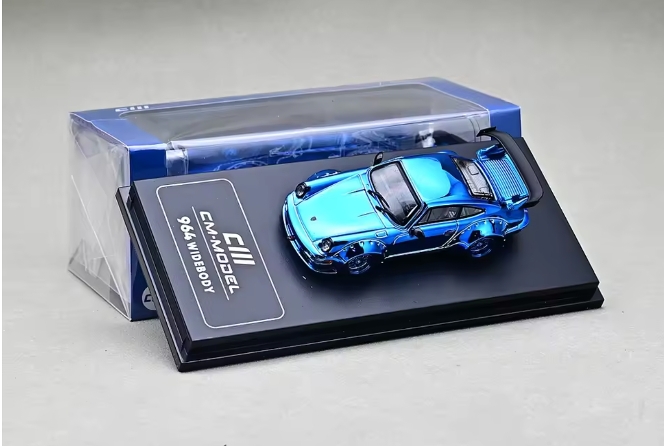 (Pre-Order) (CM64-964-ChormeBlue) RWB 964 - Chrome Blue