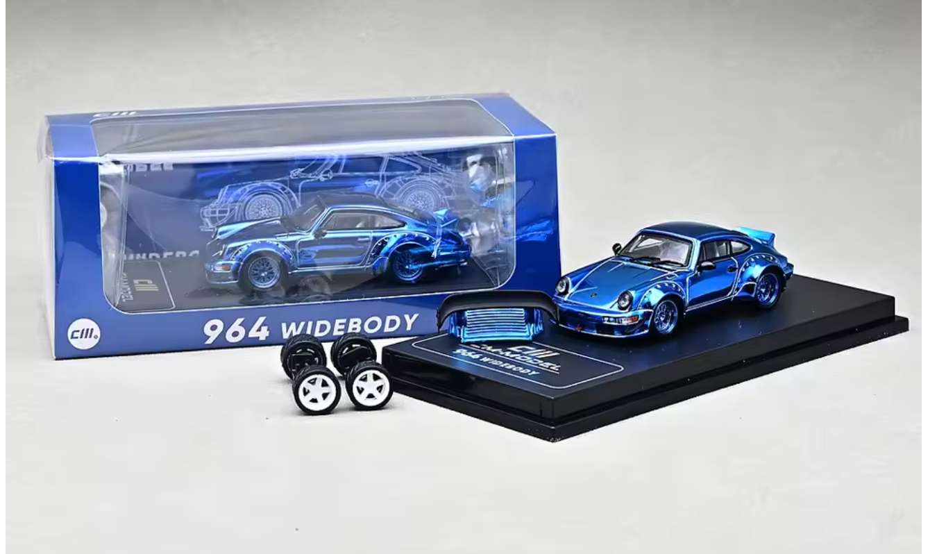 (Pre-Order) (CM64-964-ChormeBlue) RWB 964 - Chrome Blue