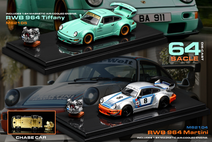 (Pre-Order) Motorhelix - RWB 964 ( Tiffany | Martini )