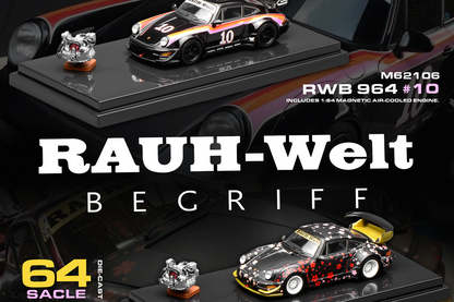 (Pre-Order) Motorhelix - RWB 964 ( Aoki | #10 )