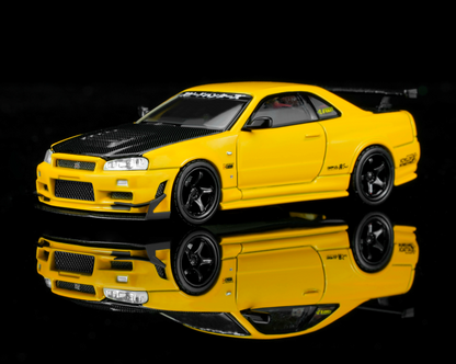 (Pre-Order) Motorhelix - Nissan Skyline GT- R (R34) Customised (2 Colors)