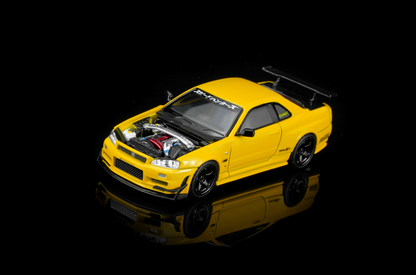 (Pre-Order) Motorhelix - Nissan Skyline GT- R (R34) Customised (2 Colors)