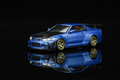 (Pre-Order) Motorhelix - Nissan Skyline GT- R (R34) Customised (2 Colors)