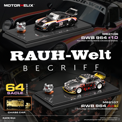 (Pre-Order) Motorhelix - RWB 964 ( Aoki | #10 )