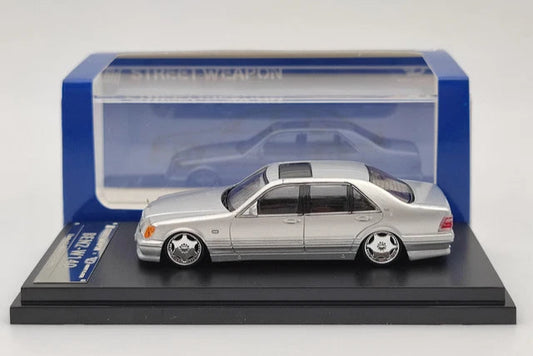 Street Weapon x Ghost Player - Mercedes Benz W140 (Silver)