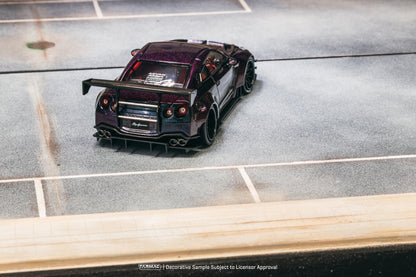 (Pre-Order) (T43-019-MP) - LB-WORKS NISSAN GT-R R35 type 2 (Midnight purple)