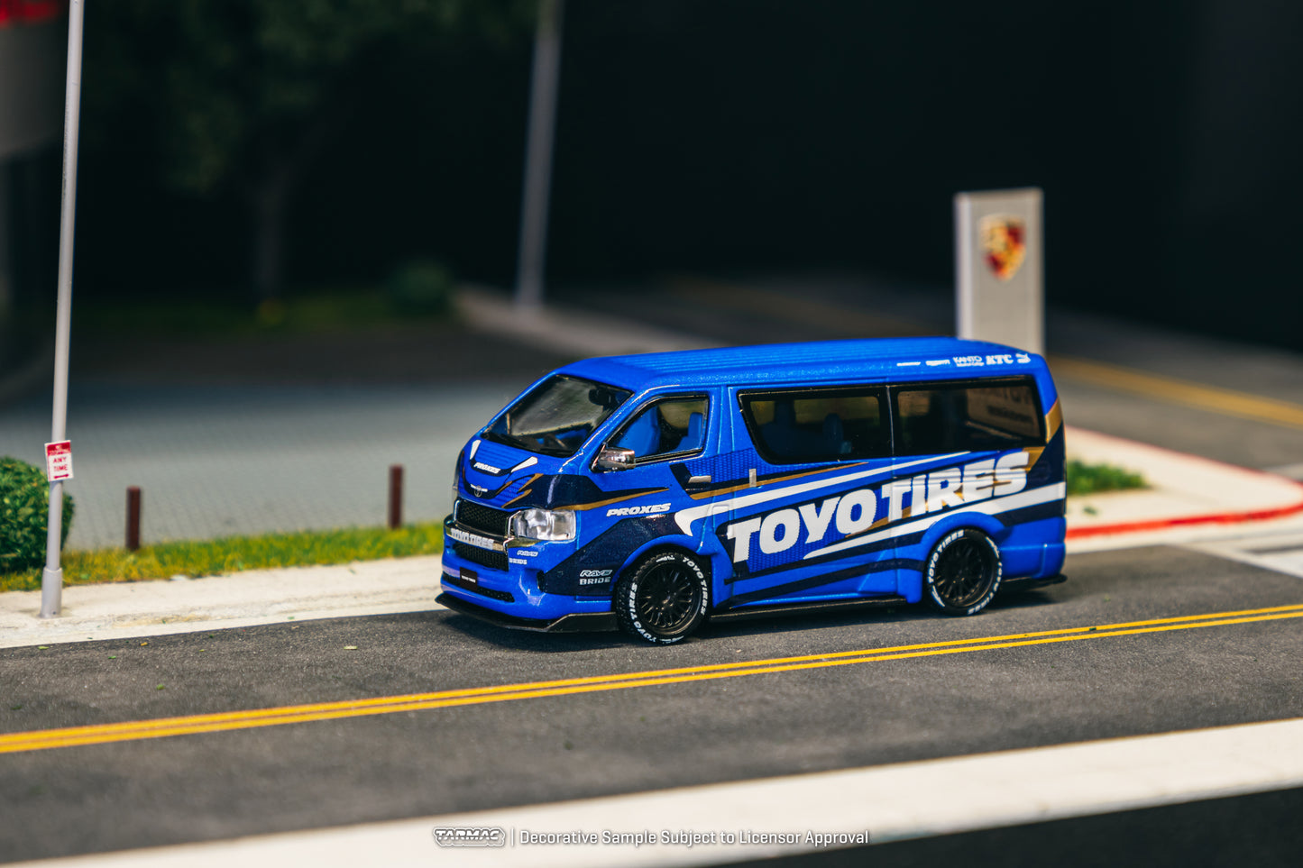 (Pre-Order) (T64-038-TOYO) Toyota Hiace Widebody Toyo Tires