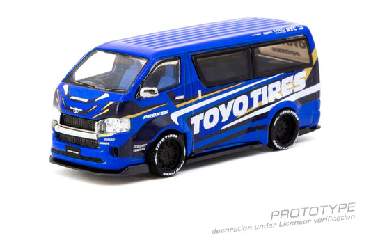 (Pre-Order) (T64-038-TOYO) Toyota Hiace Widebody Toyo Tires