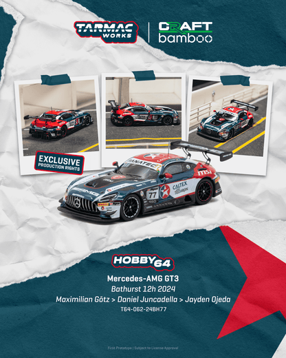 (Pre-Order)(T64-062-24BH77) Mercedes-AMG GT3 - Bathurst 12h 2024