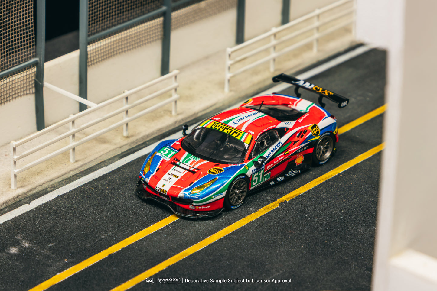 (Pre-Order) (T64-071-16WEC51) Ferrari 488 GTE 24h of Le Mans 2016