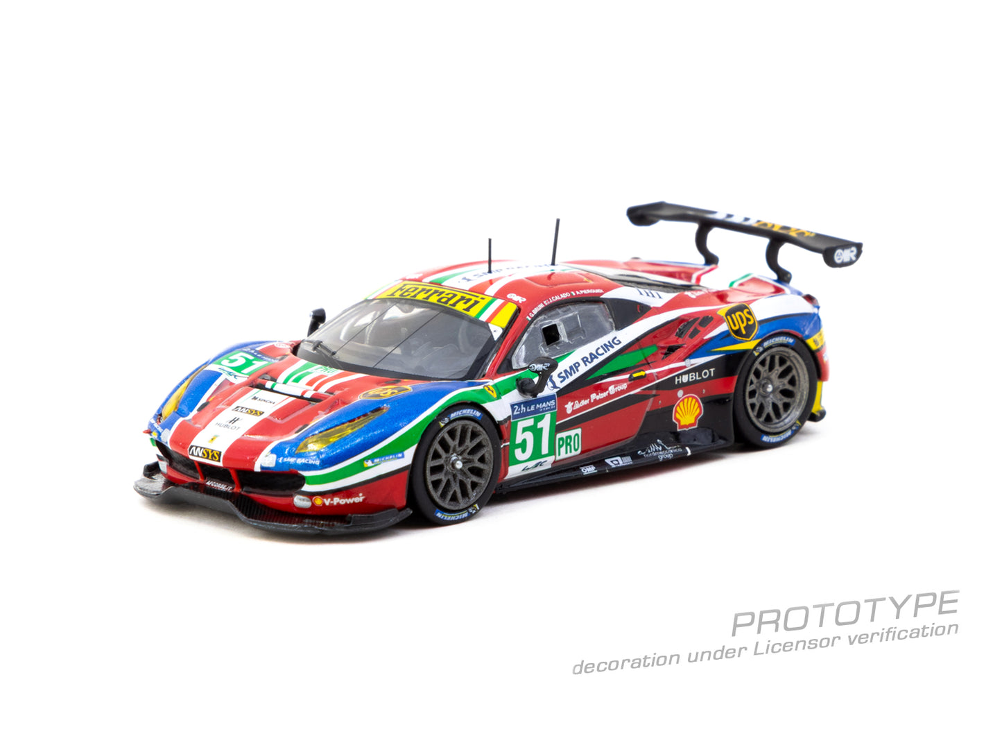(Pre-Order) (T64-071-16WEC51) Ferrari 488 GTE 24h of Le Mans 2016