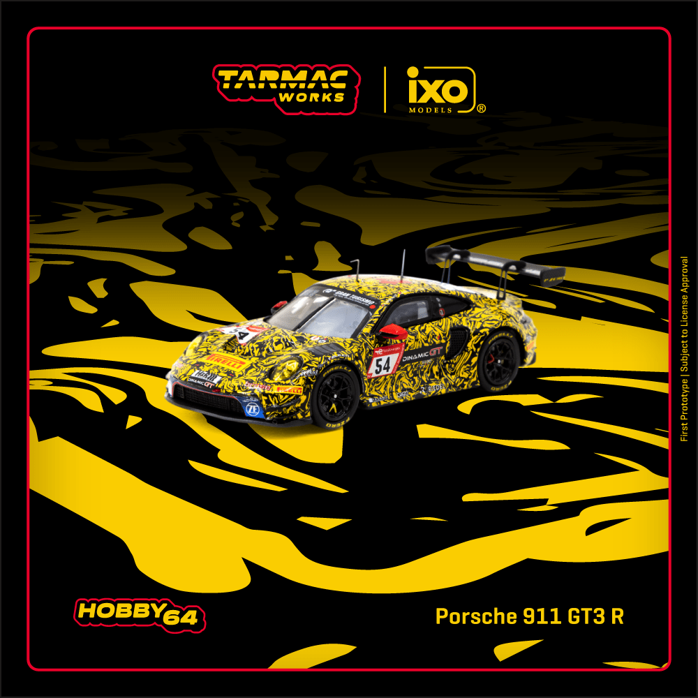(Pre-Order) (T64-084-23NUR54) Porsche 911 GT3 R Nürburgring 24h 2023