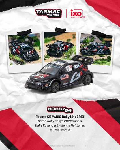 (Pre-Order) (T64-085-24SAF69) Toyota GR YARIS Rally1 HYBRID