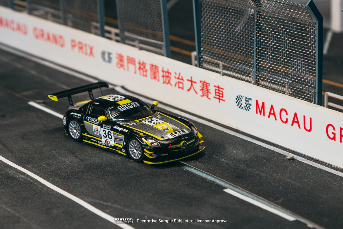 (Pre-Order)(T64-087-13MGP36) Mercedes-Benz SLS AMG GT3 - Macau GT Cup 2013