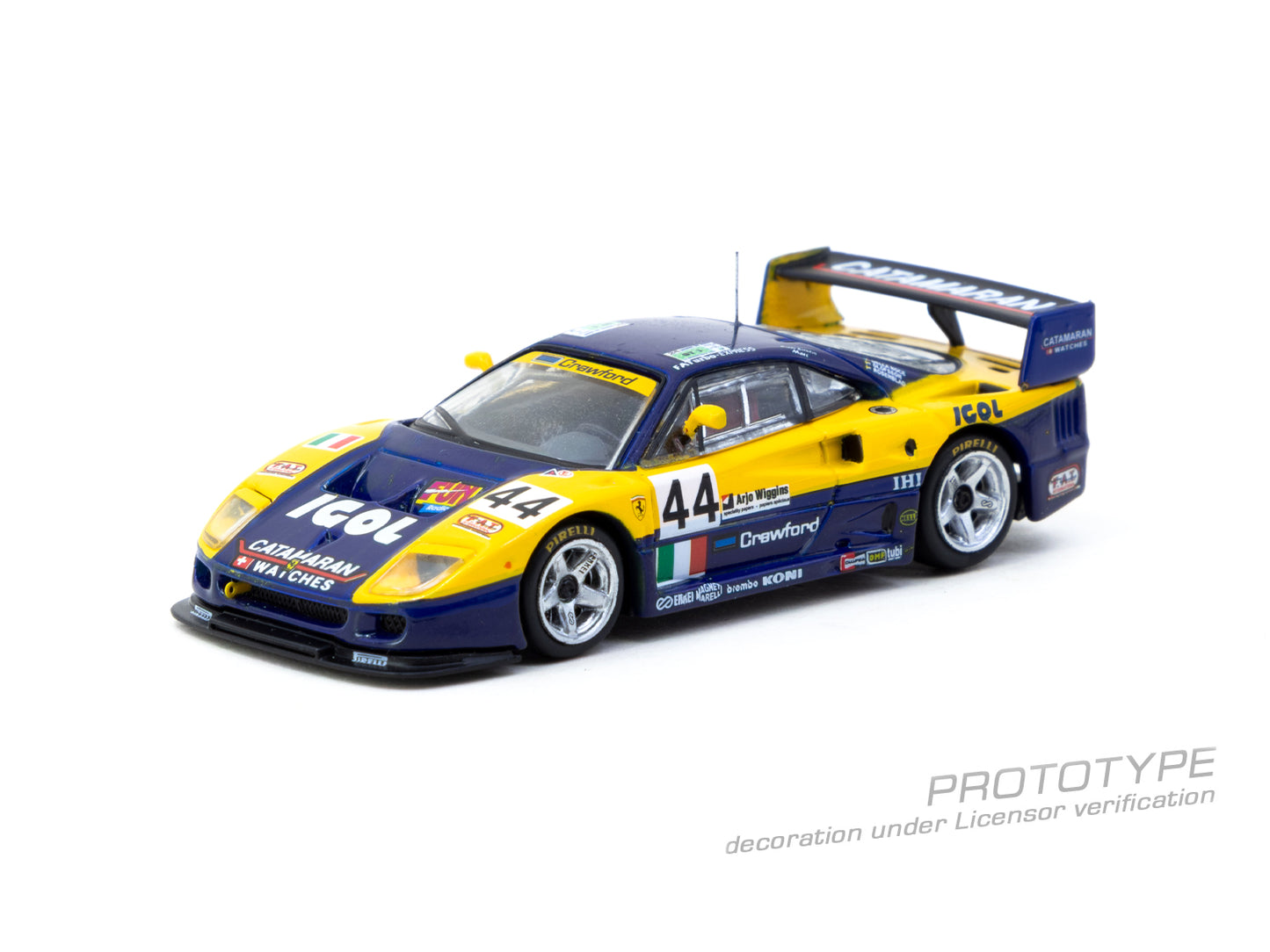 (Pre-Order) (T64-088-96LM44) Ferrari F40 GTE 24h of Le Mans 1996