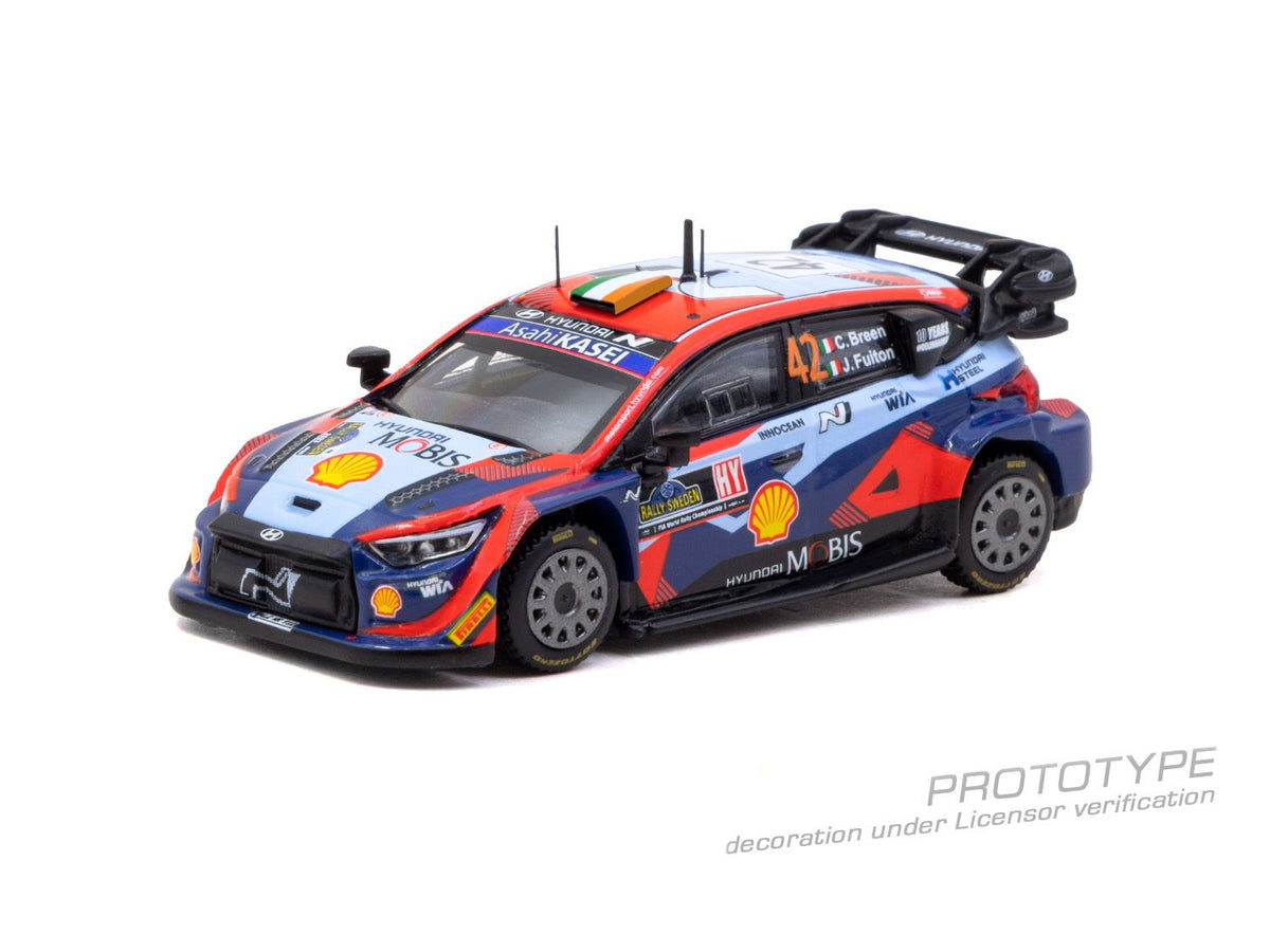 (Pre-Order)(T64-089-23RS42) Hyundai i20 N Rally1 Hybrid - Rally Sweden 2023