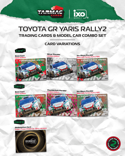 (Pre-Order)(T64-092-24BRC03) Toyota GR Yaris Rally 2