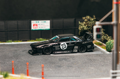 (Pre-Order)(T64-097-BLK) LB-KAIDO WORKS Nissan R32 Skyline - Black