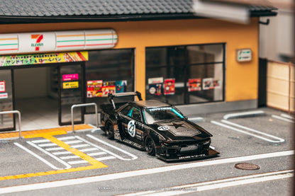 (Pre-Order)(T64-097-BLK) LB-KAIDO WORKS Nissan R32 Skyline - Black