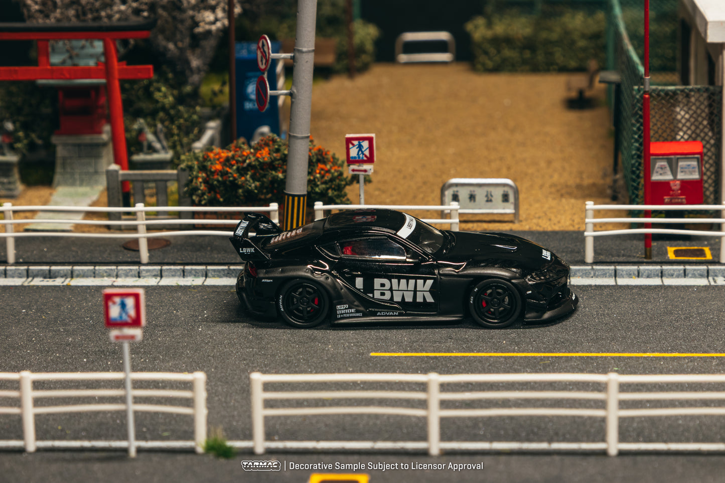 (Pre-Order) (T64-109-BK) LB-WORKS TOYOTA SUPRA (A90) Black