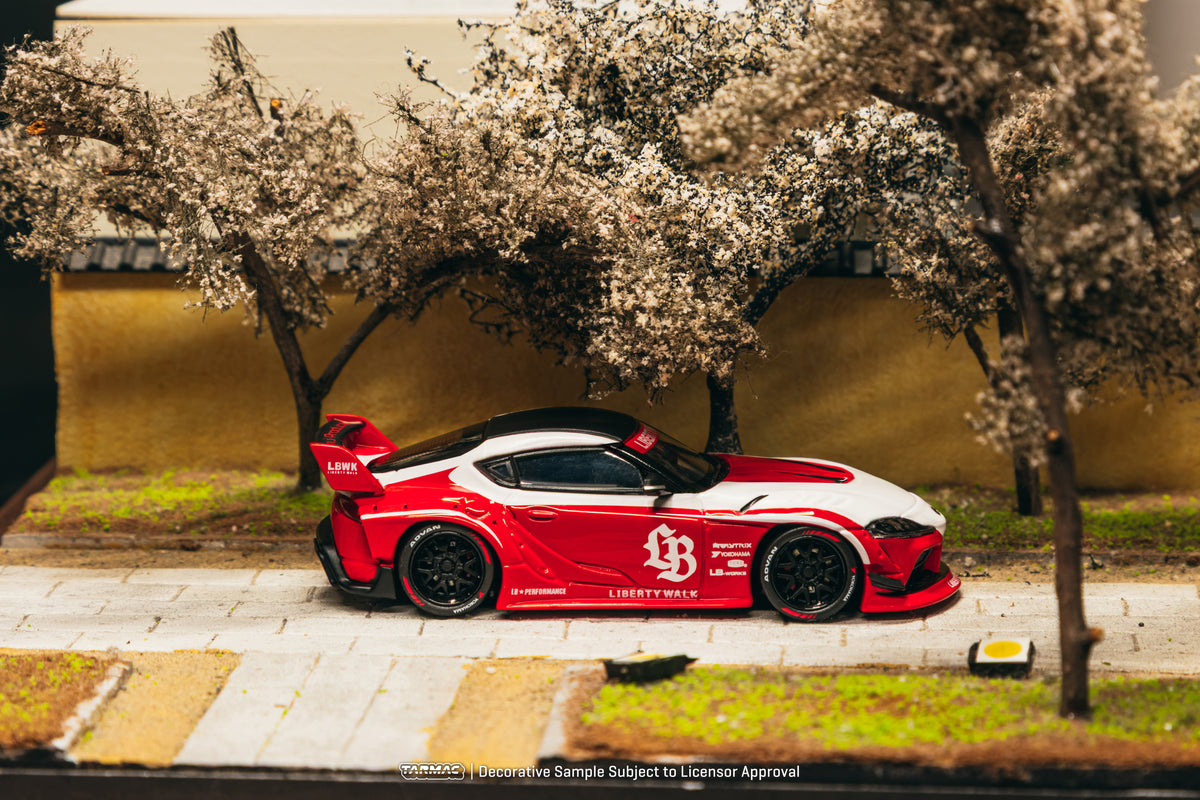(Pre-Order) (T64-109-RD) LB-WORKS TOYOTA SUPRA (A90) Red