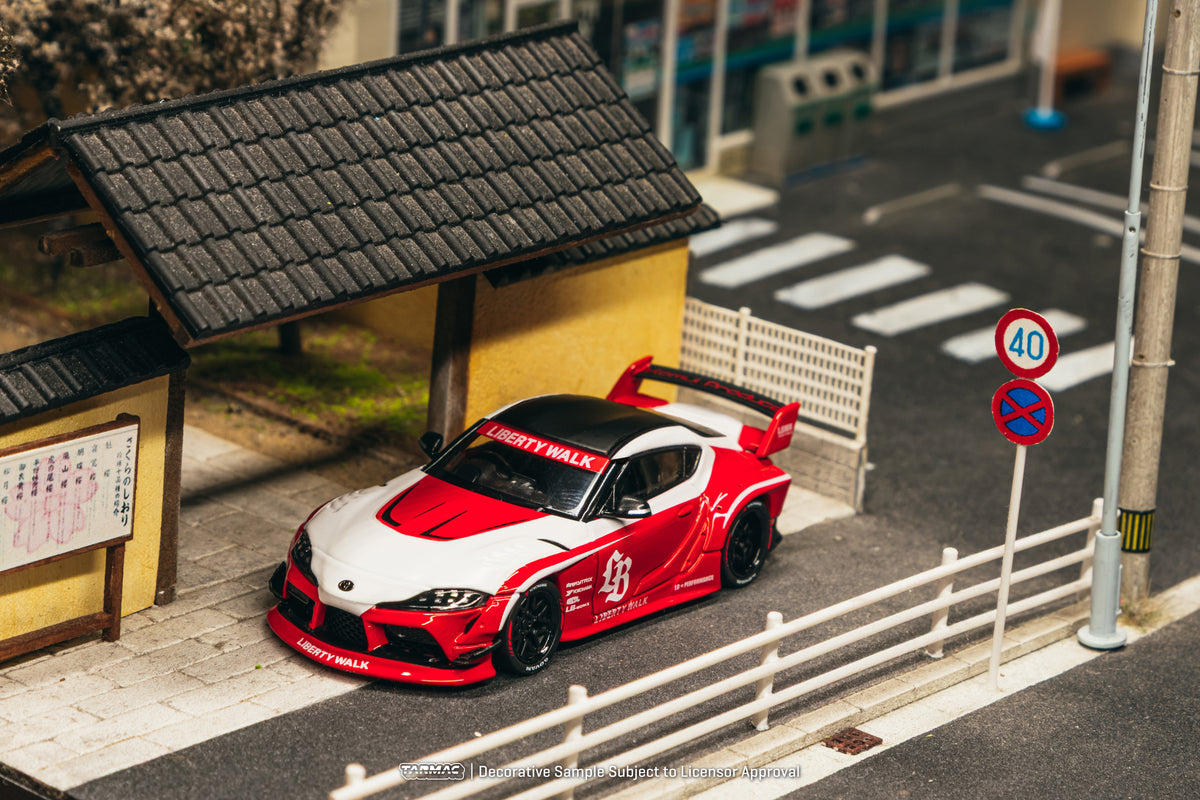 (Pre-Order) (T64-109-RD) LB-WORKS TOYOTA SUPRA (A90) Red