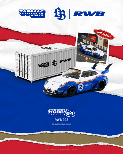 (Pre-Order) (T64-TL017-LBWK2) RWB 993 Liberty Walk