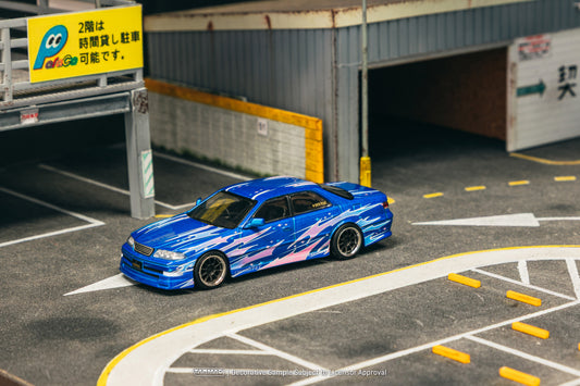 (T64G-024-BL) - VERTEX Toyota Mark II JZX100 (Blue Metallic)