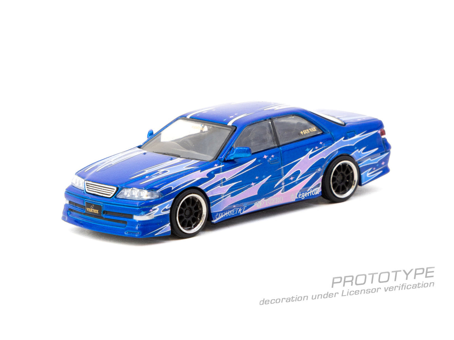 (T64G-024-BL) - VERTEX Toyota Mark II JZX100 (Blue Metallic)