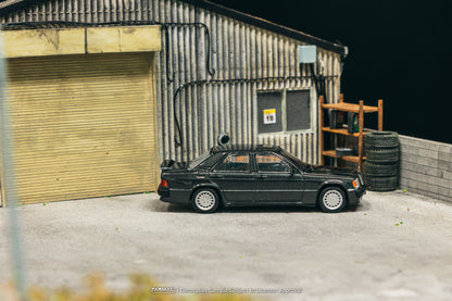 (T64G-047-BK) Mercedes-Benz 190 E 2.3-16 - Blue-Black metallic