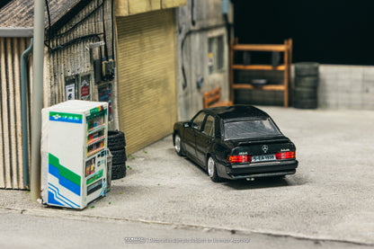 (T64G-047-BK) Mercedes-Benz 190 E 2.3-16 - Blue-Black metallic
