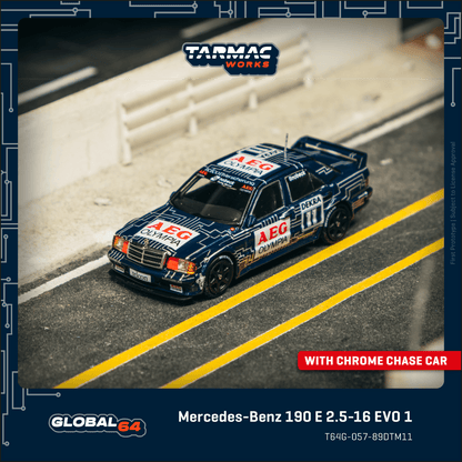 (Pre-Order) (T64G-057-89DTM11) - Mercedes-Benz 190 E 2.5-16 EVO 1
