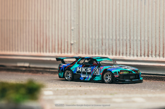 (Pre-Order) (T64G-061-HKS) Nissan Skyline (R32) Widebody HKS