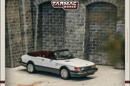 (Pre-Order) (T64G-067-WH) Saab 900 Turbo Convertible White