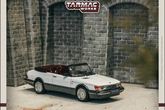 (Pre-Order) (T64G-067-WH) Saab 900 Turbo Convertible White