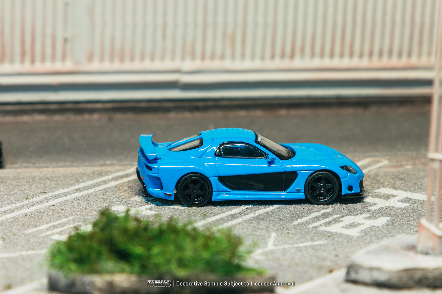(Pre-Order) (T64G-075-BL) Mazda RX-7 VeilSide Fortune7 (Blue)