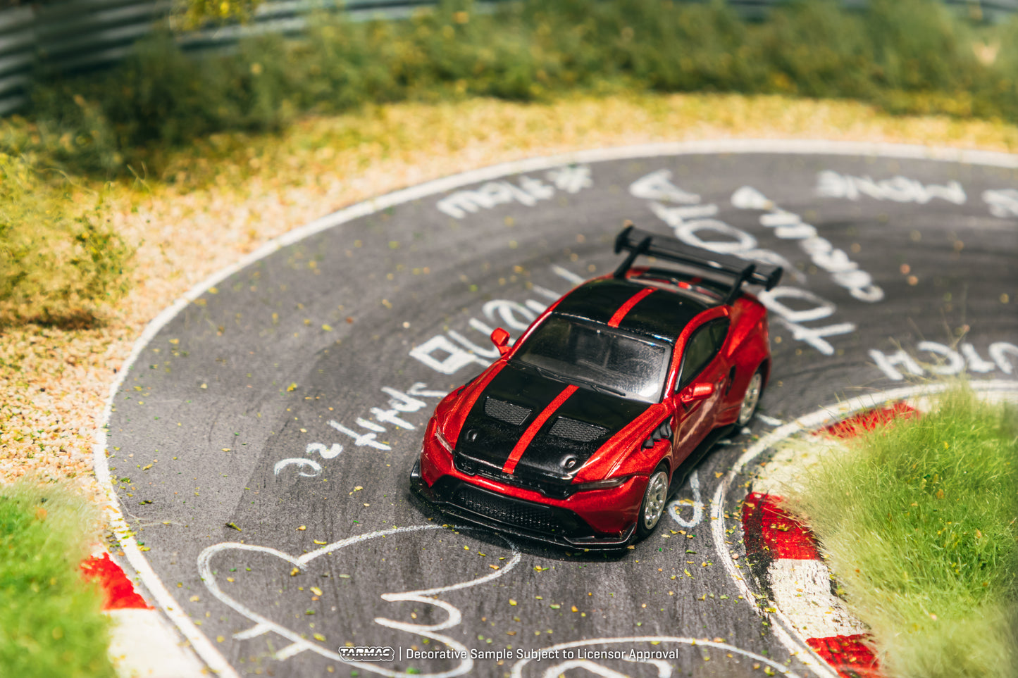 (T64G-086-RE) Ford Mustang GTD Red