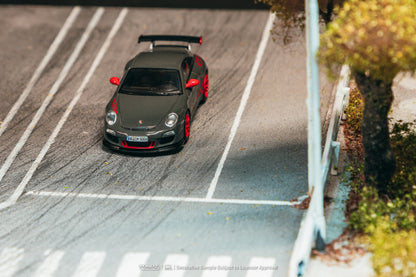 (Pre-Order) (T64G-091-GY) Tarmac Works -  Porsche 911 GT3 RS (997.2) - Grey